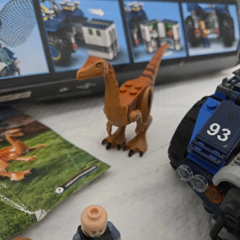 LEGO Jurassic World Gallimimus and Pteranodon Breakout 75940 Incomplete Set